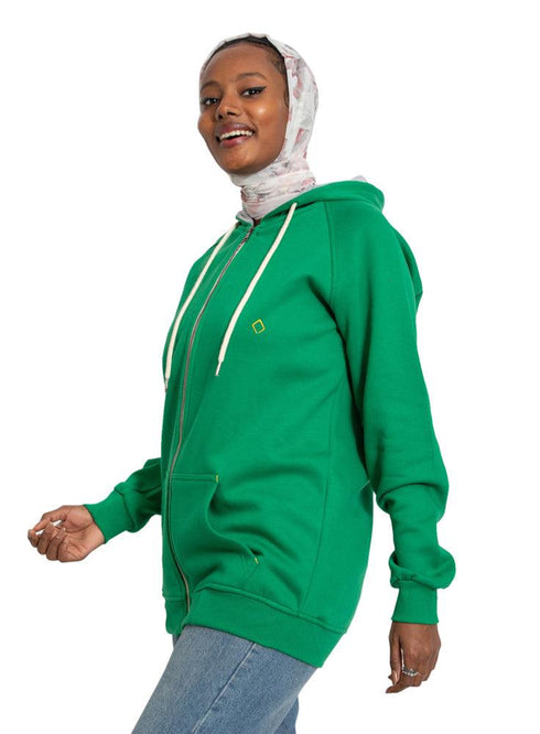 Green SW - Medium Zipper - Khotwh